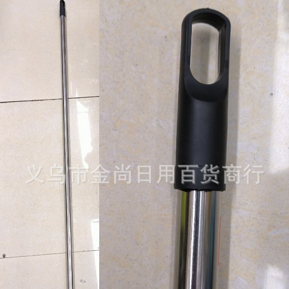 扫把杆子旋转不旋转手柄不锈钢直杆配意大利螺旋纹1.2米或1.3详情图1