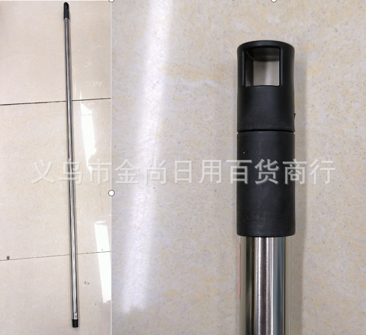 扫把杆子旋转不旋转手柄不锈钢直杆配意大利螺旋纹1.2米或1.3详情3