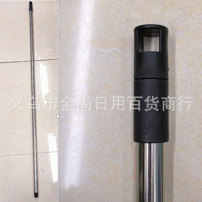 扫把杆子旋转不旋转手柄不锈钢直杆配意大利螺旋纹1.2米或1.3详情图4