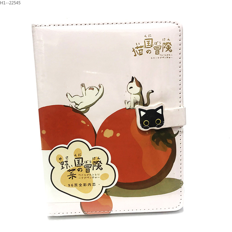 96页MCA502-0976C猫的冒险王国磁扣PU软笔记本详情图5
