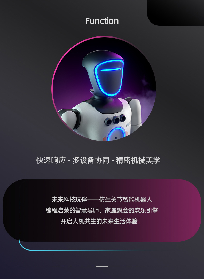 YDJ新款仿真关节智能编程机器人可录音互动唱歌跳舞电动玩具男孩详情3